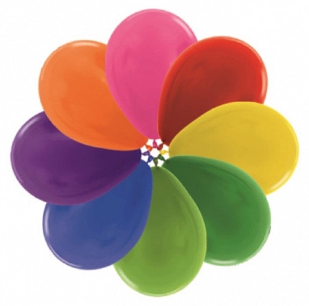 Воздушный шар 12"(30см) круглый металлик SEMPERTEX ассорти (500 Assorted), шт